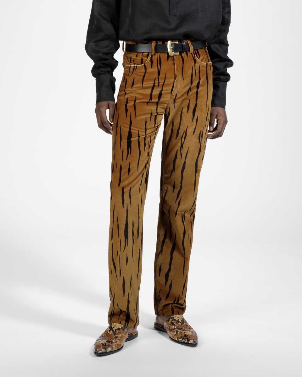 Bally Tiger Printed Trousers Byxor Herr Olika Färger | 8265AQKHN