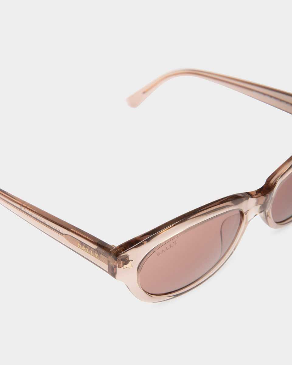 Bally Twinkle Acetate Solglasögon Dam Bruna | 9261OUQZI