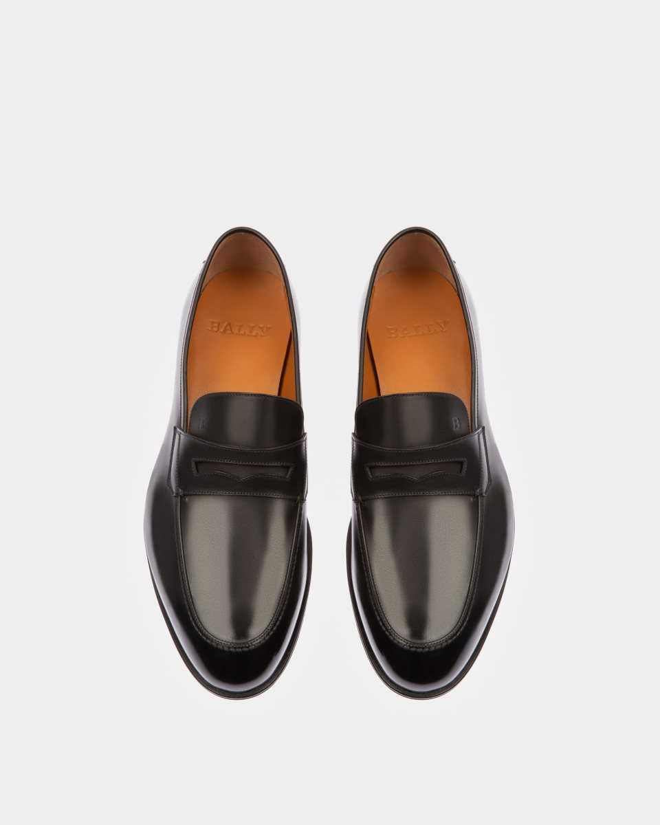 Bally Webb Calf Läder Penny Loafers Herr Bruna | 6715DWJPK