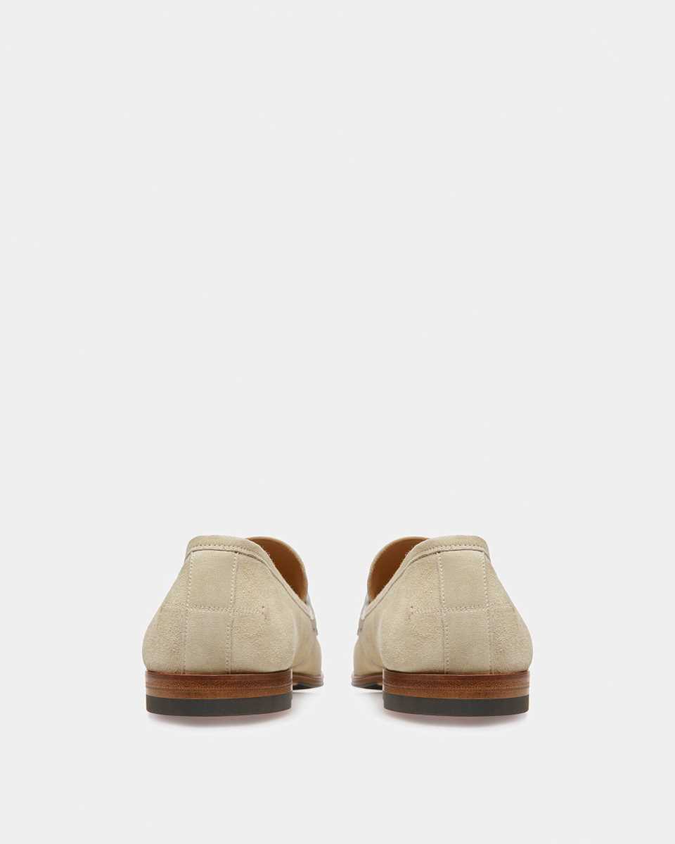 Bally Webb Läder Loafers Herr Beige | 1408BPGOL