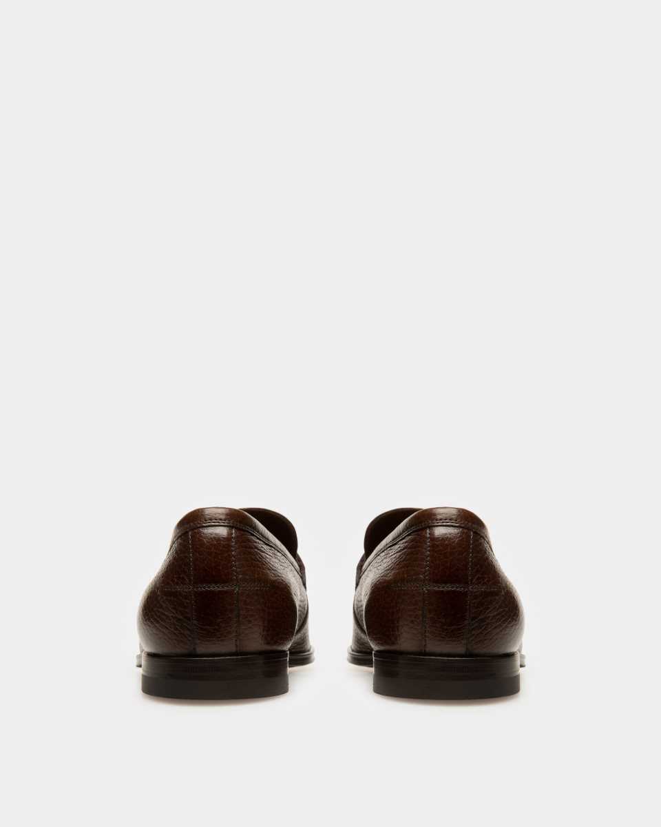 Bally Webb Läder Loafers Herr Bruna | 3945HWCXQ