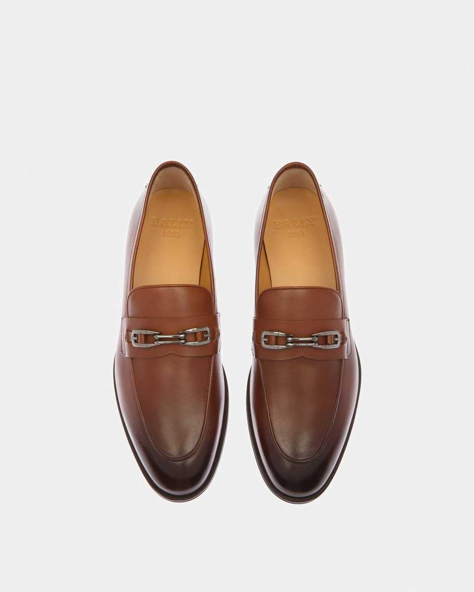 Bally Westro Läder Loafers Herr Svarta | 5176GYNUE