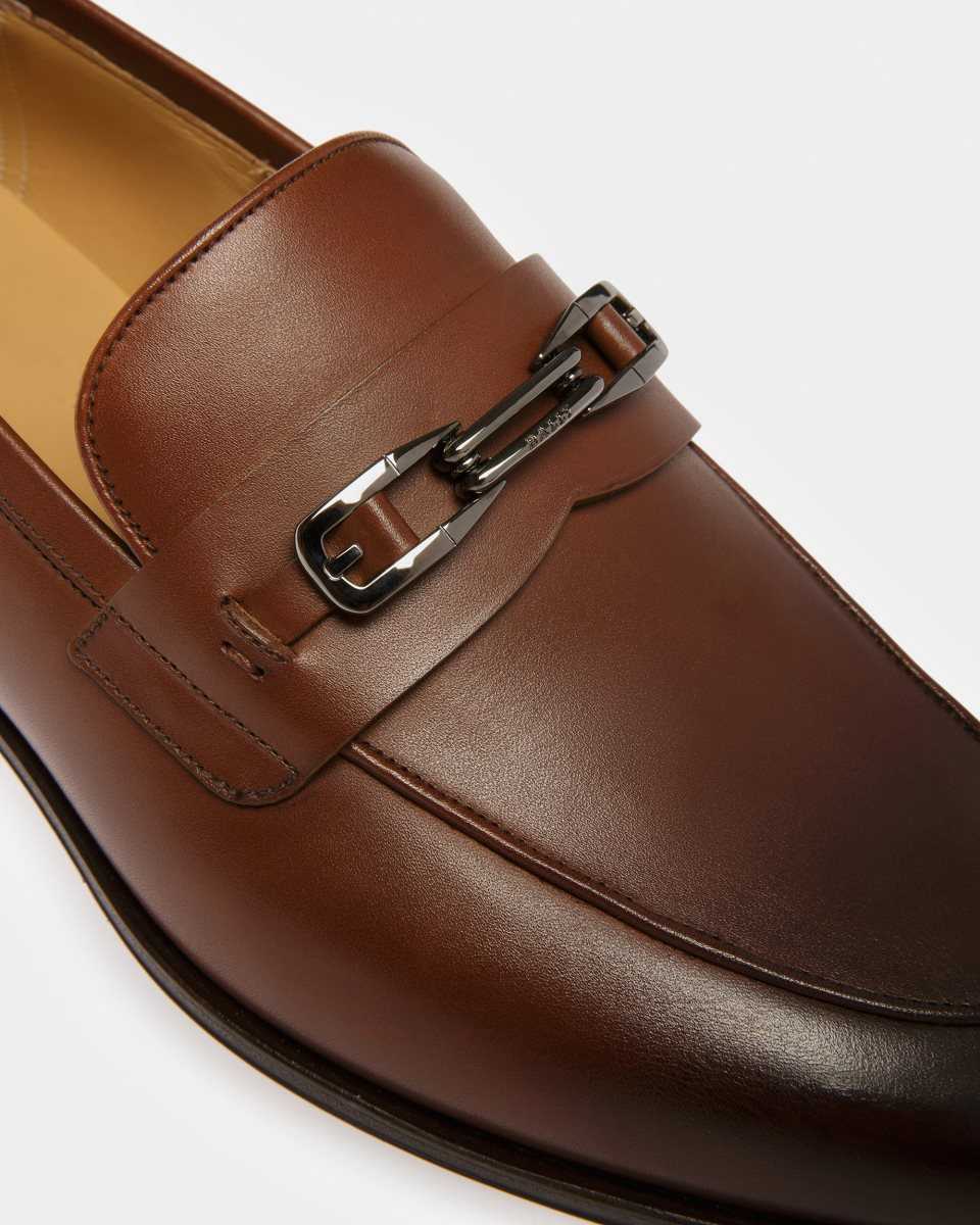 Bally Westro Läder Loafers Herr Svarta | 5176GYNUE