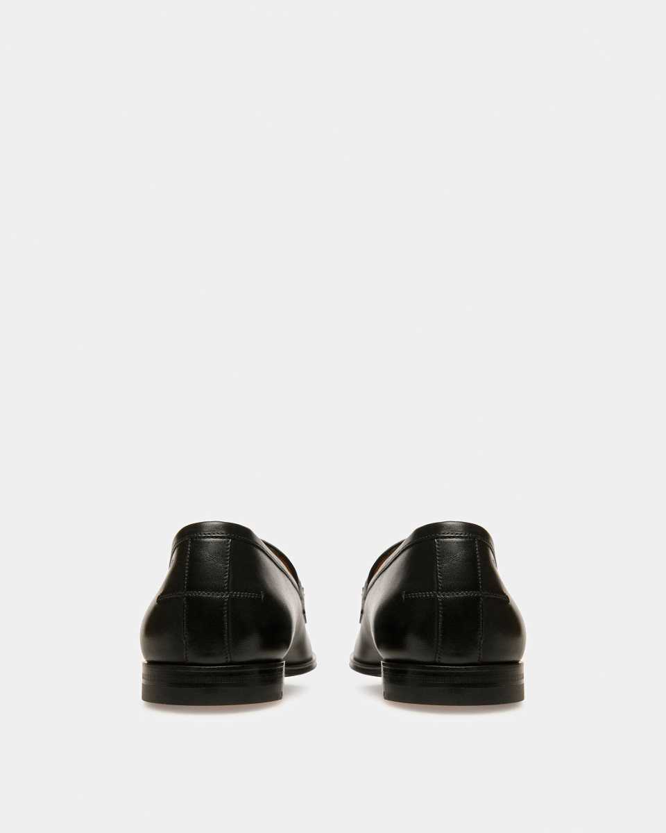 Bally Westro Läder Loafers Herr Svarta | 7402BHVKX